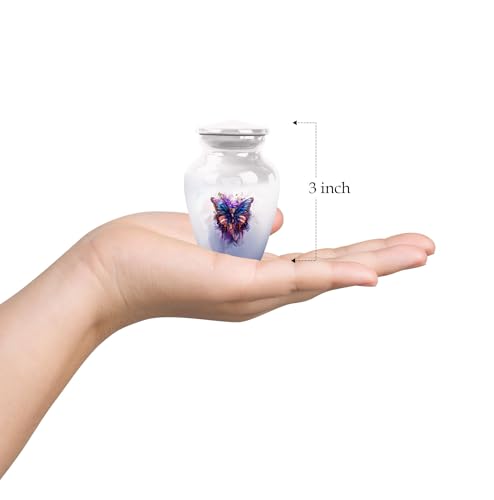 Jagshashi JAGS-CLS-URN-3817_KP - 1 Butterfly Urns For Human Ashes - Urns For Small Animals thumb #2