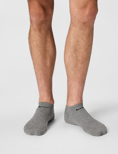 Image of Nike Unisex Adult Everyday Cushioned Training No-Show Socks (3-Pack) | Mens and Womens