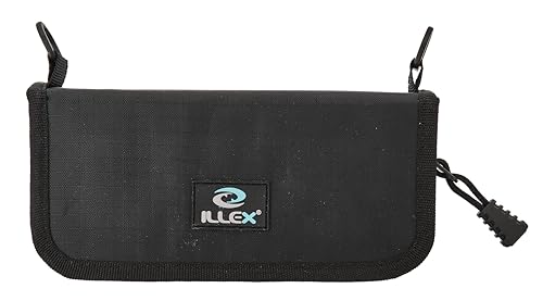 Boîte Illex Lure River Case Black compacte et robuste en polymère noir mat