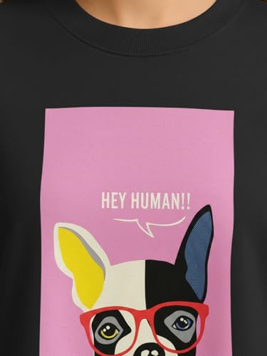 Image of HELLCAT Beige Printed Loose Fit Crew-Neck Crop T-Shirt for Women