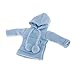 Sharplace Pull à Capuche Confortable 1/6 pour Mini DOD DZ Habillage de Poupée BJD à L'échelle 1/6, Vêtements pour Blythe Takara Licca, Look Cool sur Vos - Bleu