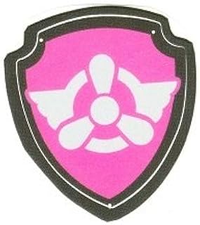 1 Inch Skye Badge Paw Patrol Pup Wall Decal Sticker Pups Puppy Puppies Dog Dogs Removable Peel Self Stick Adhesive Vinyl Decorative Art Kids Room Home Decor Children 1 1/2 x 1 1/2 inches