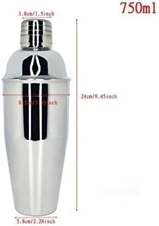 Miniatura 2 de ONOTEC Kit de camarero de 12 piezas con soporte Juego de coctelera para mezclar bebidas Herramientas de barra coctelera de Martini, jigger,