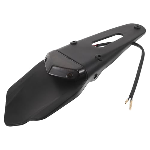 LOLIPPYY Luz Trasera LED para Motocicleta con Luz de Freno Triangular y Placa Integrada Resistente y Segura para Motos Todoterreno Compatible Accesorios de Moto