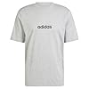 adidas Mens M LIN SJ T T-Shirt, MGREYH/Black, 3XL #2