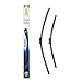 Produktbild VALEO Silencio Wischer - VF480 - Leistungsstarke, hervorragende Sicht auf der Straße, einfache Montage - originale Flachblätter 750mm/650mm - Vorne - Set mit 2 Wischerblättern - 574680
