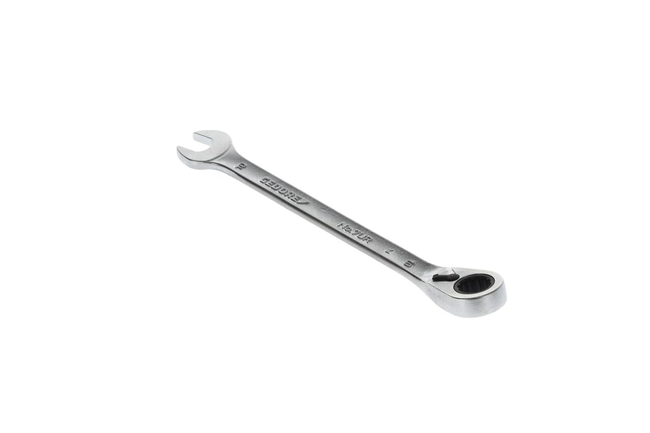 GEDORE - 2297272 7 UR 10 Combination Ratchet Spanner, Reversible, 10 mm