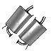 Northeastern Exhaust | Direct Fit Resonator & Muffler Exhaust System Kit Compatible for Honda Accord 1998-2002 3.0L | Sedan | Free Gaskets and Clamp Included | Automotive Replacement Part