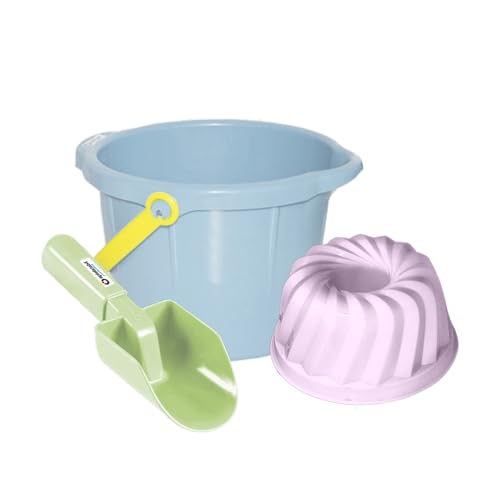 Spielstabil Sand Set 3 teilig Sandkastenspielzeug Pastell farblich Sortiert