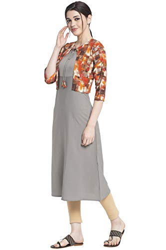 Image of ALC Creation Women's Crepe A-line Kurta