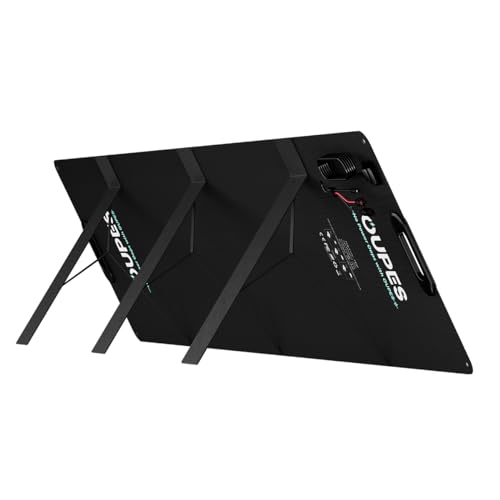 OUPES Portable Solar Panel 240W for OUPES All Series Solar Generators, Ultra-Thin and Lightweight Design, High Conversion Efficiency Foldable Outdoor(Cable 16.4 ft) - Image 3