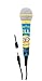 Despicable Me-Minions, Gru mi villano favorito-micrófono para karaokes, con Jack 3,5 y Adaptador 6,3 mm (Lexibook MIC100DES), color azul/amarillo