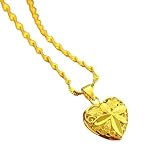 Collar De Corazón Para Mujer - Collar Con Colgante De Corazón, Collar De Mujer De Corazón Creativo | Joyas Con Collar Con Colgante De Corazón De Oro, Collares Con Colgante De Corazón Para Mujer