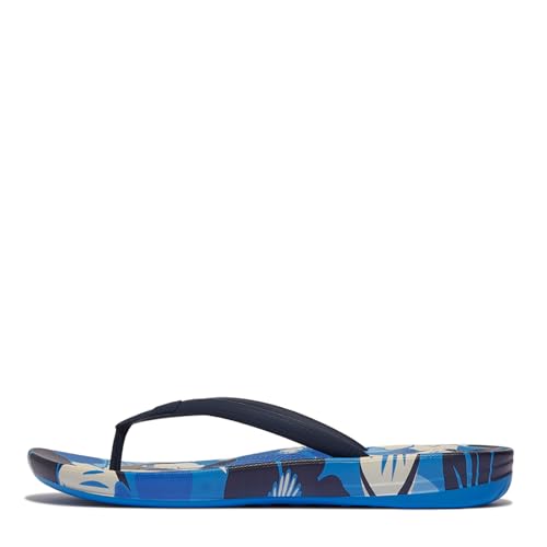 FitFlop Women's Iqushion Flowerz Ergonomic Flip-Flops Wedge Sandal4