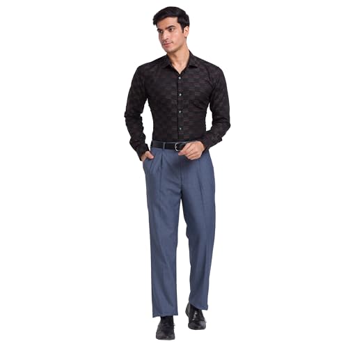 Image of Park Avenue Men's Cotton Slim Fit Shirt