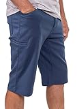 Club Ride Apparel Joe Dirt 12-Inch Inseam Cycling Shorts - Men's Biking Shorts - Bearing Sea Blue - Large