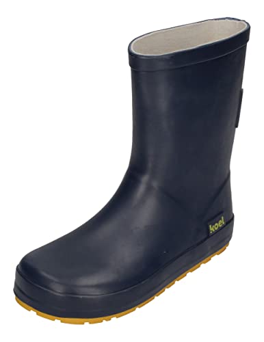 KOEL Barefoot Gummistiefel - Wellie Bare SOLID - Navy, Größe:23 EU