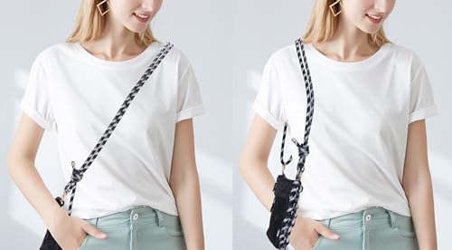 Image of ALLZEDREAM Purse Strap Replacement Crossbody Bag Thick Rope Adjustable Phone Lanyard