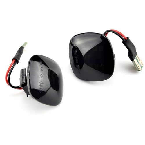 Luz intermitente lateral Seat Leon 1999-2005 soluciona pilotos opacos con flujo dinamico negro