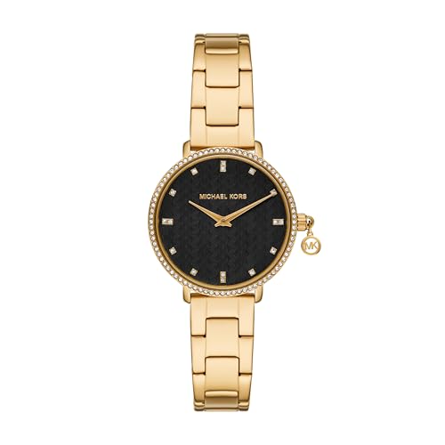 Image of Michael Kors Pyper Women's Watch, Stainless Steel Watch for Women with Steel, Leather, or Silicone Band