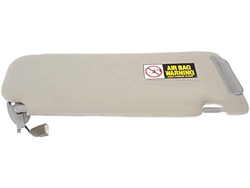 Marketplace Auto Parts, Left Sun Visor - Gray - Compatible with 2005-2010 Hyundai Sonata (with Sunroof)