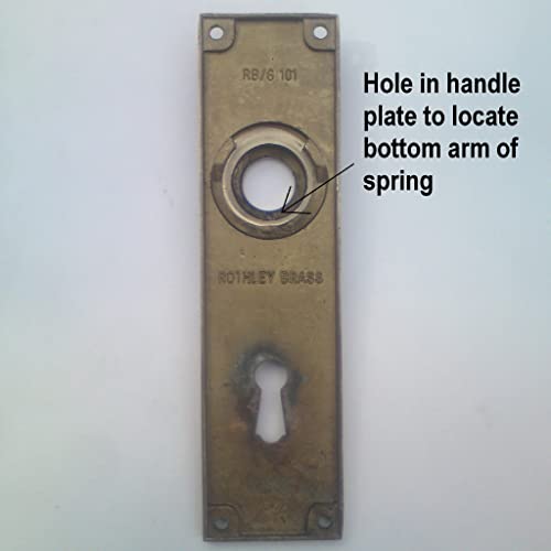 Door Handle Spring (3 Pairs for Each Side, 1.63mm Cable, Pack of 6)
