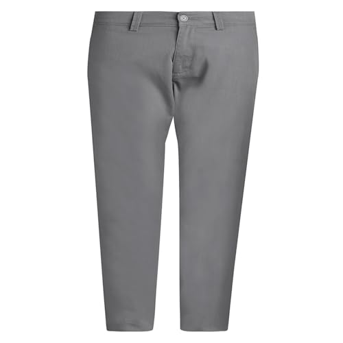 Image of BASICS Premium Cotton Stretch Formal Trousers for Men | Office Pants