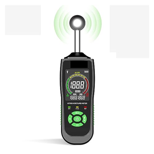 Humidimètre bois MT68 avec détecteur sans contact et écran LCD