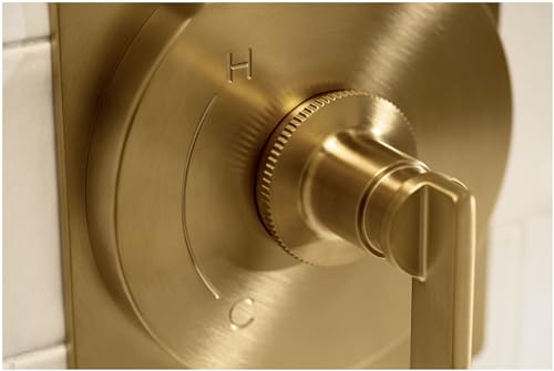 Kohler KTS35920-4-BN Castia by Studio McGee Válvula de equilibrio de presión con manija de palanca única - Sin equipo rough-in Níquel cepillado vibrante miniatura 2