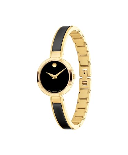 Movado Moda Women's Watch - Swiss Quartz 2H Movement, Plated Stainless Steel, Adjustable Bangle - 3 ATM Water Resistance - Luxury Fashion Timepiece for Her - 24mm2