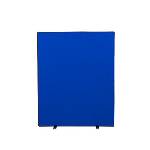 Image of "Panelwarehouse 1200mm Wide Nyloop Office Partition Screen - 3 Heights & 10 Colours (Blue, 1200mm W x 1500mm H)"