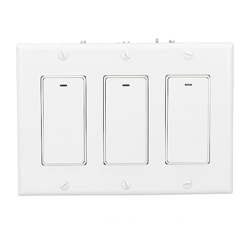 Interrupteur connecté WiFi commande vocale et tactile va-et-vient pour domotique