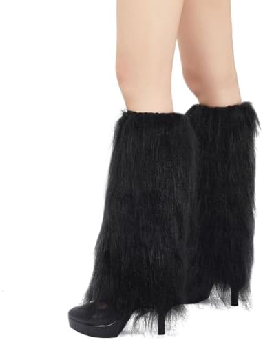 Scaldamuscoli In Pelliccia Sintetica Per Donna - Morbidi, Caldi Ed Eleganti, Perfetti Per L'Inverno - Foto 8