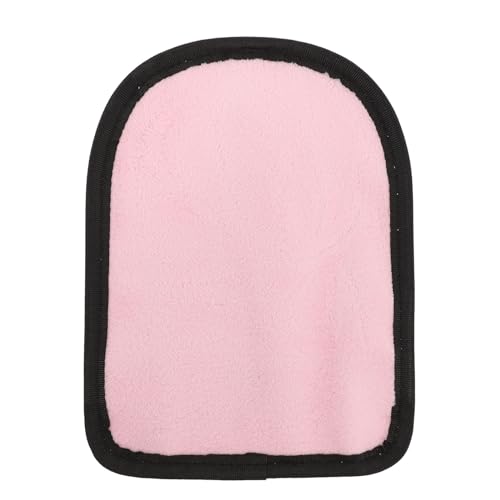 Gavigain Polyurethane Fiber Beach Sand Mitt Cleaner for Water Activities and Volleyball (Rosy)