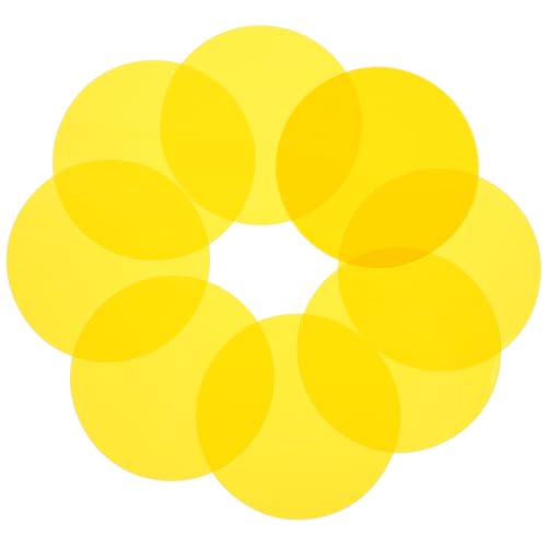 HOMSFOU 10piezas Película De Color Sunset Filtros De Gel para Luz De Atardecer Iluminación De Estudio Fotografía Luz De Atmósfera