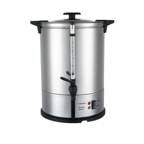 Urna De Café Con Caldera Agua Caliente Comercial, 30/40 Litros, 304ss Eléctrica Haz Tu Vida MáS FáCil(20L)