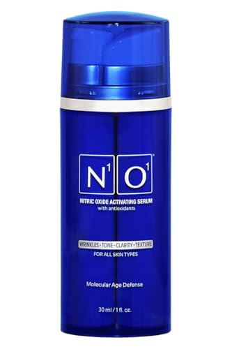 Nitric Oxide Activating Serum with Antioxidants | Hydrating Serum For Face | Decreases Wrinkles | Pore Minimizer | Improves Skin Texture | Helps Dark Spots | 1 Fl Oz 30ml