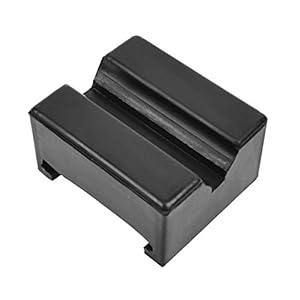 DEDC Jack Pad Bloc de Cric en Caoutchouc, Adaptateur Coussinet avec Fente Protection Bas de Caisse de Voiture Outil Accessoire pour Crics de Levage