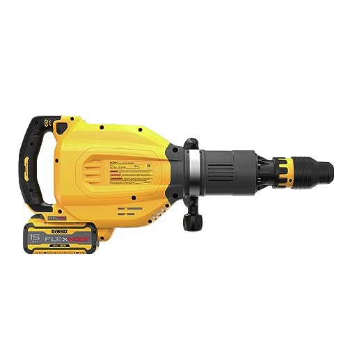 Image of DEWALT DCH911Z2 60V 27 Lbs. SDS MAX Inline Chipping Hammer Kit