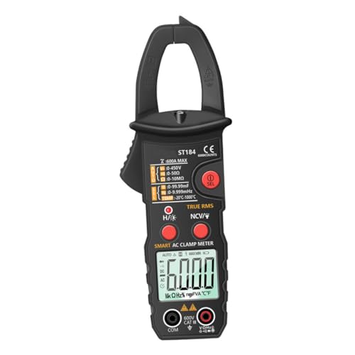 Beaupretty Digital Clamp Meter St184 Digital Current and Voltage Tester Electrical Measurement Tool Without Battery for Industrial and DIY Use