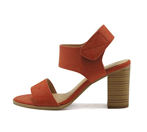 Image of Soda Wait-A ~ Women Open Round Toe Chunky Heel Ankle Strap High Heel Dress Sandals