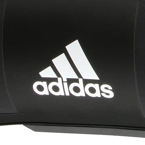 adidas Team XL 2 Wheel Duffel Bag, Black/White, One Size