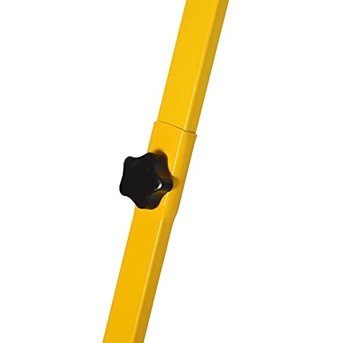 Outsunny US843-002YL0131 Snow Shovel With Wheels thumb #7