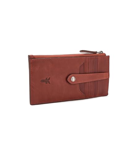Image of Frye Women's Melissa Snap Card Wallet, Stylish Design with Holder & Slots, Compact for Purse