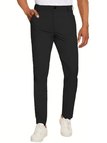Image of TOPLOT Men's Casual Pants | Comfortable Fit Design | Clean Look Structure | Versatile Easy Movement Fit | Stylish Everyday Wear | Perfect for Casual & Travel Use (5223)