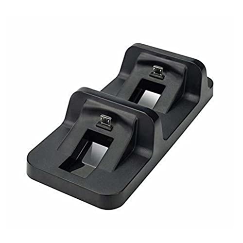 INF Doppia stazione di ricarica compatibile con controller PS4 / PS4 Slim / PS4 Pro, Dock di ricarica per 2 controller, Caricatore per controller per videogiochi