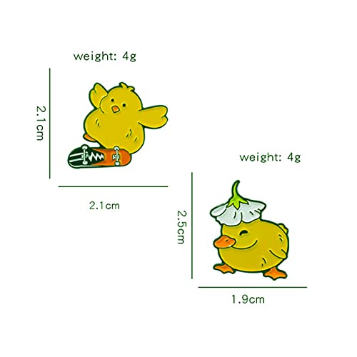 Image of Cute Enamel Pins Cartoon Lapel Pin Brooch Badge for Backpack Jackets Funny Tiger Pins for Gift Anime Enamel Pin for Clothing Hat Decoration