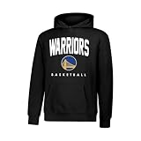 Ultra Game Youth NBA Official Super Soft Teamster Hoodie Sweatshirt, Golden State Warriors, Black, 14-16