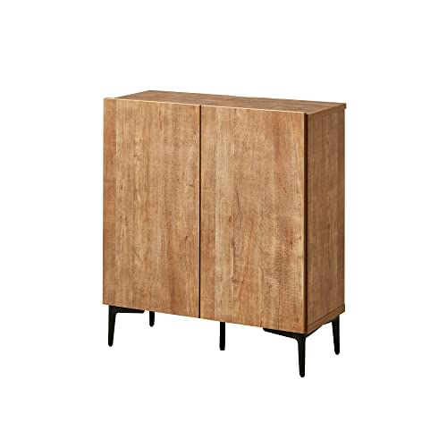 AMAZON用広告.関家具(Sekikagu) 大川家具 土井インテリア キャビネット サイドボード フィスバ ナチュラル 370453.