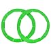 Silicone Pie Crust Shields (2 pack), Adjustable Pie Protectors, Green